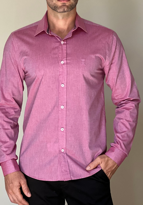 CAMISA SLIM FIT FIO A FIO 60 M/L