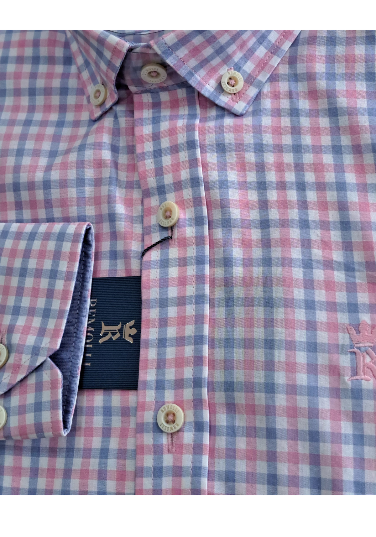 CAMISA SLIM FIT XADREZ FIO 80 M/L