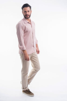 CAMISA SLIM FIT LINHO M/L