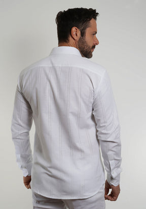 CAMISA SLIM FIT MAQ. ATENAS M/L